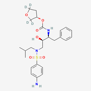 molecular formula C25H35N3O6S B562687 Amprenavir-d4 