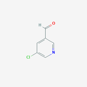 molecular formula C6H4ClNO B056269 5-Chloronicotinaldehyde CAS No. 113118-82-4