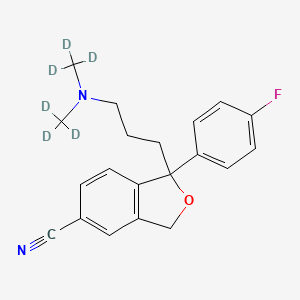 molecular formula C20H21FN2O B562700 Citalopram-d6 CAS No. 1190003-26-9