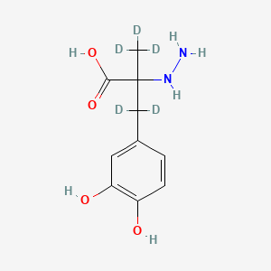 molecular formula C10H14N2O4 B562708 Carbidopa-d5 