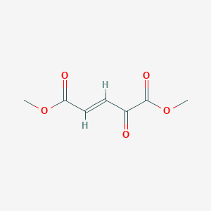 molecular formula C7H8O5 B562712 Dimethyl 4-oxopent-2-enedioate CAS No. 78939-37-4