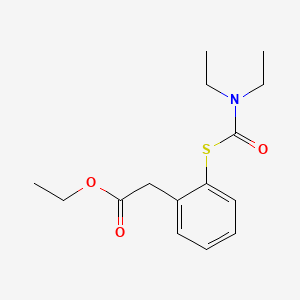 Ethyl [2-Diethylaminocarbonylthio)]phenylacetate