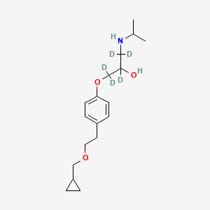 molecular formula C18H29NO3 B562735 Betaxolol-d5 