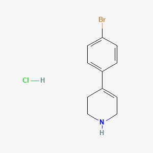 4-(4-Bromophenyl)-1,2,3,6-tetrahydropyridine hydrochloride