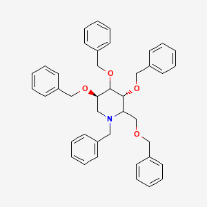 N-Benzyl-2,3,4,6-tetra-O-benzyl-1,5-dideoxy-imino-L-iditol