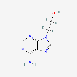 molecular formula C7H9N5O B562749 [2-(6-Amino-9H-purin-9-yl)ethanol-d4 