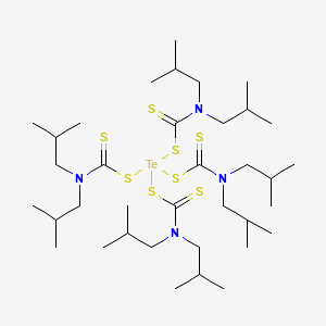 Tellurium, tetrakis[bis(2-methylpropyl)carbamodithioato-kappaS,kappaS']-