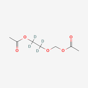 molecular formula C7H12O5 B562771 2-Oxa-1,4-butanediol diacetate-3,3,4,4-d4 CAS No. 1189431-46-6