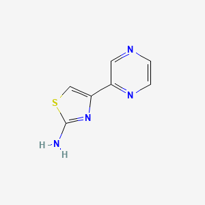 4-(Pyrazin-2-YL)thiazol-2-amine