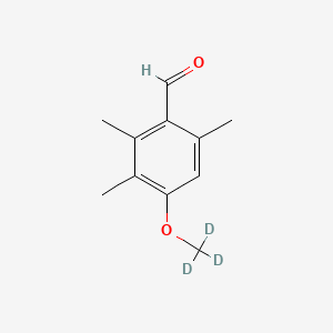 4-Methoxy-2,3,6-trimethylbenzaldehyde-d3