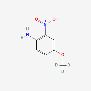 4-Methoxy-2-nitroaniline-d3