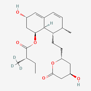 molecular formula C23H34O6 B562803 Pravastatin Lactone-D3 