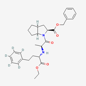 Ramipril Benzyl Ester-d5