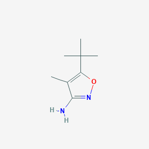 5-(tert-Butyl)-4-methylisoxazol-3-amine