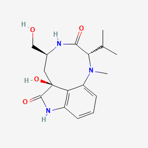 molecular formula C17H23N3O4 B562868 Blastmycetin B CAS No. 107745-57-3