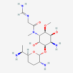 molecular formula C18H36N6O6 B562876 1-Epidactimicin CAS No. 103531-05-1