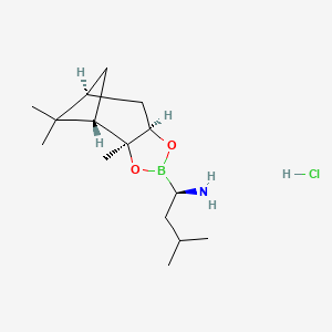 molecular formula C15H29BClNO2 B562883 (R)-硼烯-(+)-莰醇-hcl CAS No. 779357-85-6