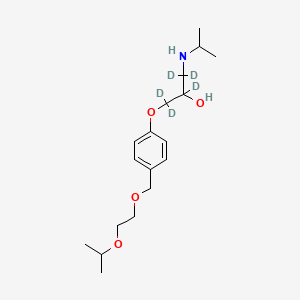 molecular formula C18H31NO4 B562892 Bisoprolol-d5 