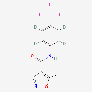 molecular formula C12H9F3N2O2 B562920 Leflunomide-d4 