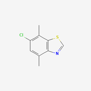 6-Chloro-4,7-dimethyl-1,3-benzothiazole