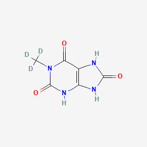 molecular formula C6H6N4O3 B562926 1-Methyluric Acid-d3 CAS No. 1189480-64-5