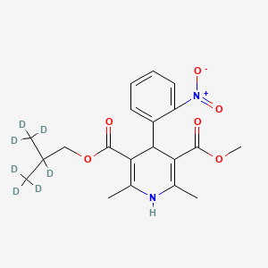 molecular formula C20H24N2O6 B562971 Nisoldipine-d7 