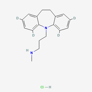 molecular formula C18H23ClN2 B562986 Desipramine-d4 CAS No. 61361-34-0