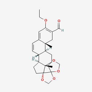 molecular formula C26H34O6 B563052 CID 101276845 CAS No. 19669-94-4