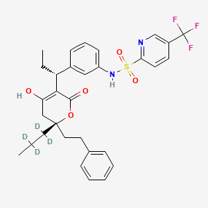 molecular formula C31H33F3N2O5S B563053 Tipranavir-d4 
