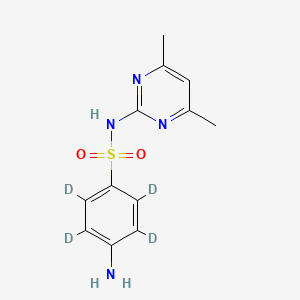 molecular formula C12H14N4O2S B563087 Sulfamethazine-d4 CAS No. 1020719-82-7