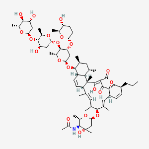 molecular formula C68H103NO20 B563100 Saccharocarcin B 