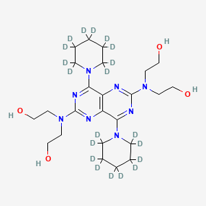 molecular formula C24H40N8O4 B563131 Dipyridamole-d20 