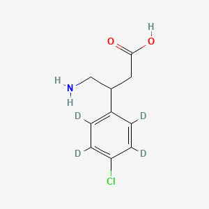 molecular formula C10H12ClNO2 B563136 Baclofen-d4 CAS No. 1189938-30-4