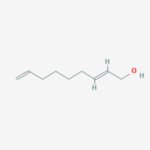 molecular formula C9H16O B563140 (E)-Nona-2,8-dien-1-OL CAS No. 100606-74-4