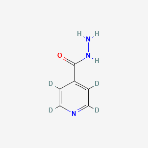molecular formula C6H7N3O B563161 Acetylisoniazid-d4 CAS No. 774596-24-6