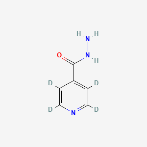 molecular formula C6H7N3O B563161 Isoniazid-d4 CAS No. 774596-24-6