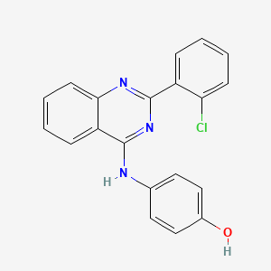 molecular formula C20H14ClN3O B5631790 MFCD02333680 