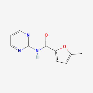 molecular formula C10H9N3O2 B5631965 5-methyl-N-(pyrimidin-2-yl)furan-2-carboxamide 