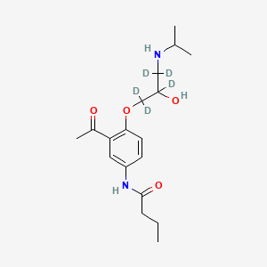 molecular formula C18H28N2O4 B563201 Acebutolol-d5 