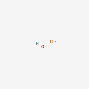 molecular formula LiOH<br>HLiO B056323 Lithium hydroxide CAS No. 1310-65-2