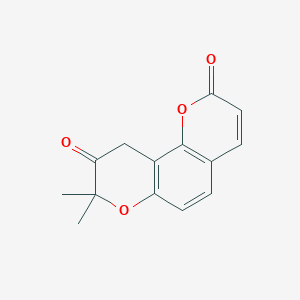molecular formula C14H12O4 B5632452 Jatamansinone 