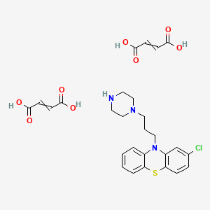 2-Chloro-10-[3-(piperazin-1-YL)propyl]-10H-phenothiazine dimaleate