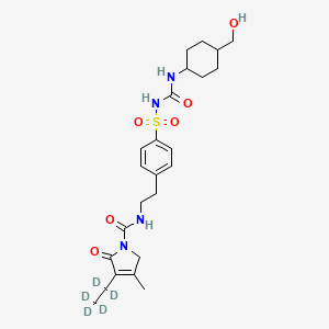 molecular formula C24H34N4O6S B563251 rac trans-Hydroxy Glimepiride-d5 CAS No. 1189980-46-8