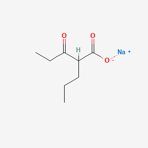 Sodium 3-oxo-2-propylpentanoate