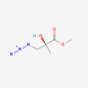 (2S)-3-Azido-2-hydroxy-2-methyl-propanoic acid methyl ester
