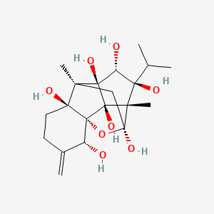 molecular formula C20H30O8 B563268 DIDEHYDRORYANODOL CAS No. 106821-54-9