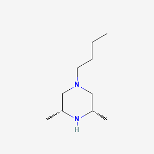 (3R,5S)-1-Butyl-3,5-dimethylpiperazine