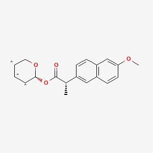 molecular formula C19H19O4 B563285 CID 71433811 CAS No. 946517-36-8