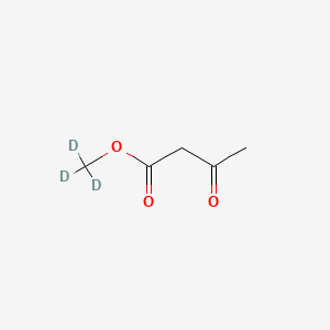 molecular formula C5H8O3 B563306 Methyl-d3 3-Oxobutanoate CAS No. 107694-22-4