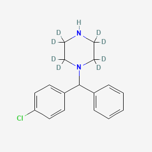 1-[(4-Chlorophenyl)phenylmethyl]piperazine-d8